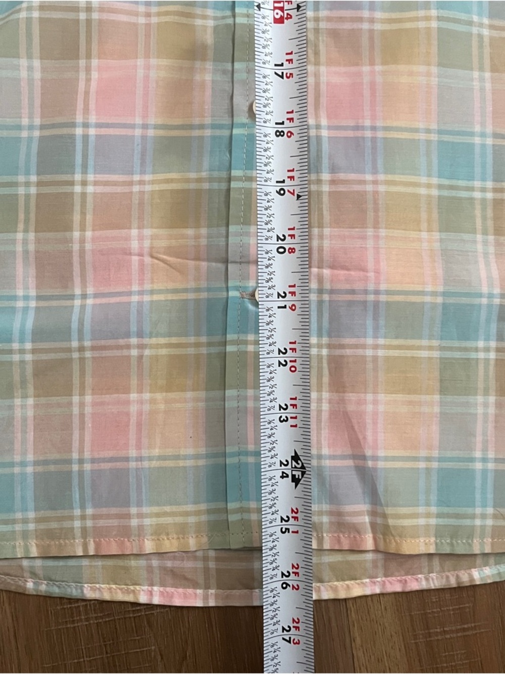J Crew Women's Pastel Plaid Ruffle Neck Silk Blend Button Down Top Size S NWT - Picture 12 of 12